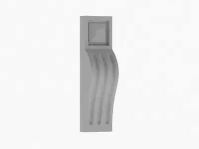 Scroll Corbel 26 - 3D Printable 3D model