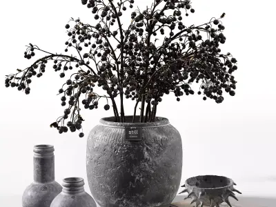 Decorative set 1 3D model purchase
