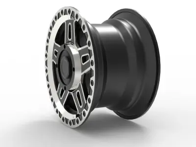 car rim design 3D print model