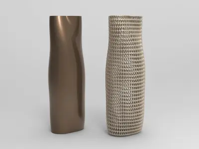Vase Voronoi 54 3D print model