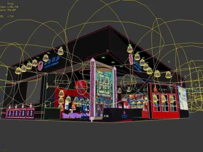 Exhibition - Area - 20X15-3DMAX2009-03 3D model