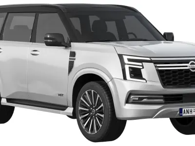 Nissan Patrol 2025 3D model