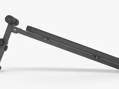 Essential workout bench 3D model