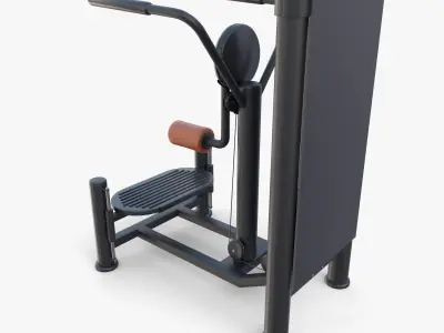 Multi hip machine 3D model