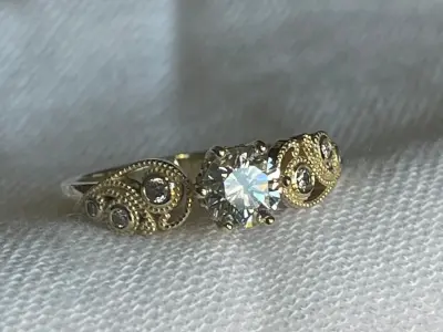 Vintage ring 3D print model