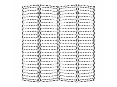 Panel Solid Wood GZ-M1006 3D model