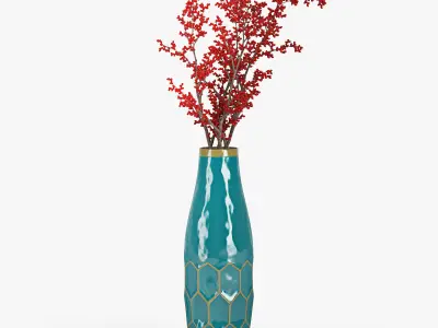 Berries Hive Vases 3D model