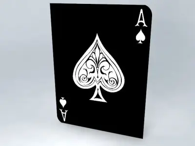 Ace of Spades Free 3D model