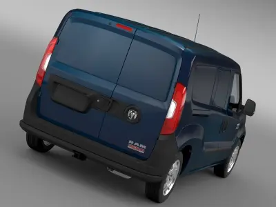 Ram ProMaster City Tradesman Cargo Van 2017 3D model