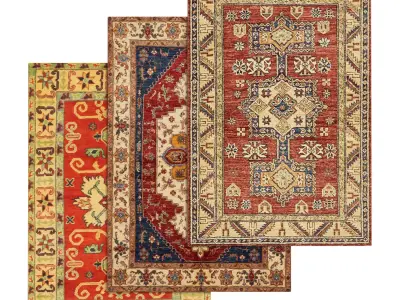 Rug Set 1908 3D model