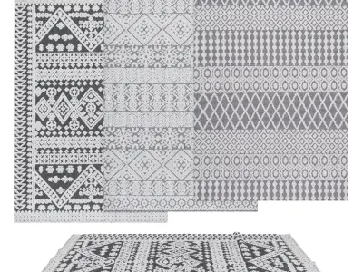 Rugs No 403 Low-poly 3D model