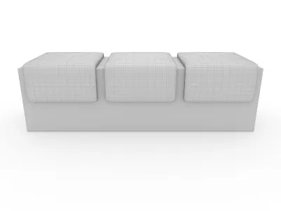 Stadium Seats 17 3D model