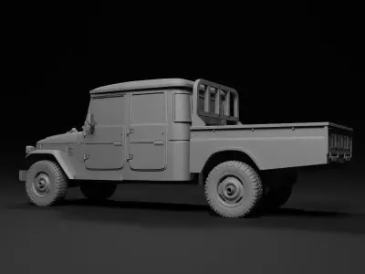 FJ45 PICKUP 3D print model