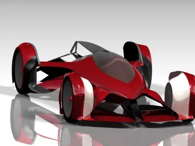 Chaparral vision  3D model