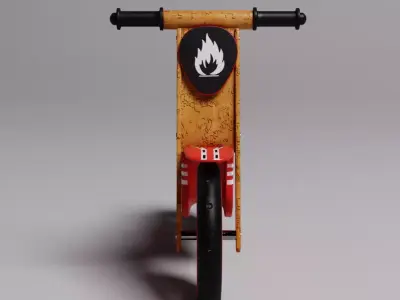 Mini Moto Toy 3D model