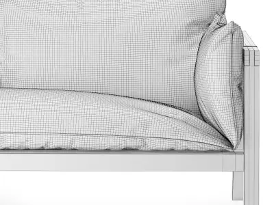 Umomoku Garden sofa 3D model