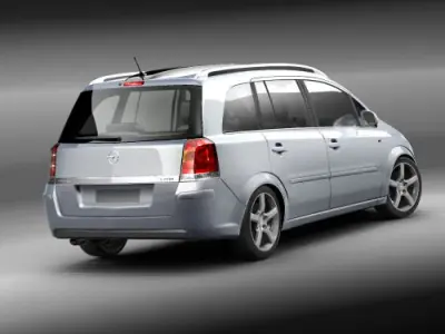 Opel Zafira 3D model