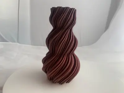 3D Printed Vase Models - 12 pieces 3D print model