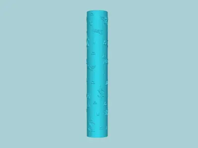 Texture Roll 58 Zelda Positive - Fondant Decoration Maker 3D print model
