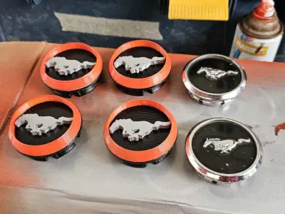 Wheel center for most Mustangs 3D print model