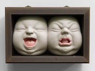 Room for Two Sculpture 3D model