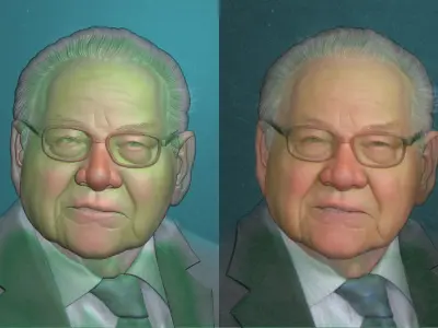 Collection 10 golden dragon 3D print model