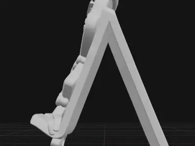 Grinchy Phone Stand 3D print model