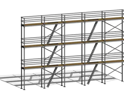 Construction Object Pack - Revit Family Collection 3D model