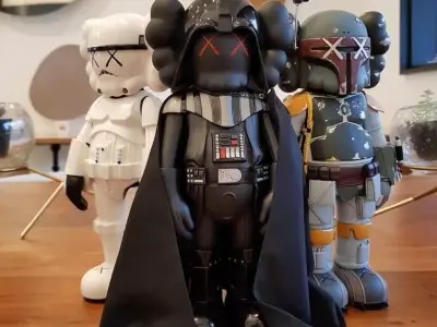 Kaws Mandalorian x Stormtrooper x Darth Vader for Print 3D print model