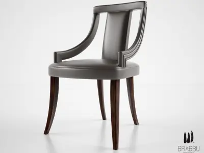 Brabbu Eanda dining chair 3D model