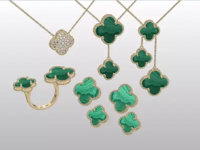  Alhambra collection 3D Model Pack