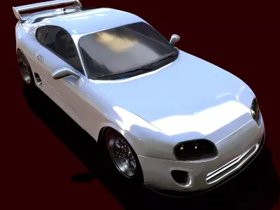 Ultra-automobiles sports car 3D model