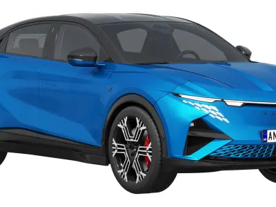 Alpine A390 GTS 2026 3D model