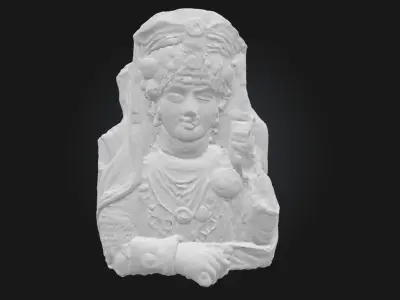 Lady of Elegance  Graceful Statue Model for Classical 3D model
