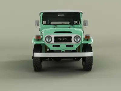Toyota Land Cruiser FJ40 3D model