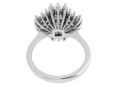 Cluster Ring 4634 3D print model