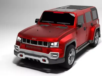 BAIC BJ40 Plus 2025 3D model