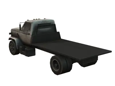 Truck Low-poly 3D model order