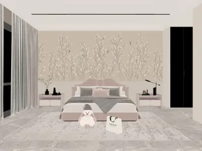 Bedroom 10 3D model