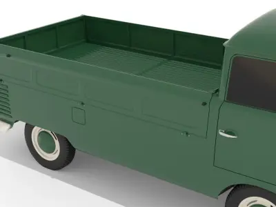 Volkswagen Transporter T1 - Pickup 3D model