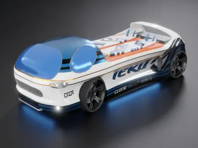 Hotwheels Deora 2 3D model