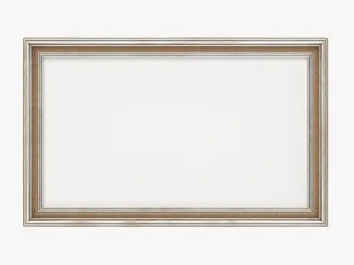 Frame landscape with picture 04 3D model