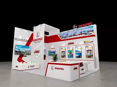 exhibition 3D model
