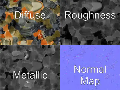 Nile Crocodile Powerful Jaws model pack Low-poly 3D model