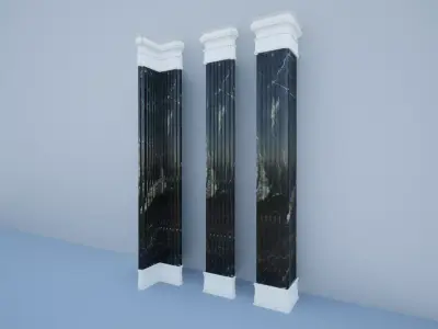 Pillars 3D model purchase