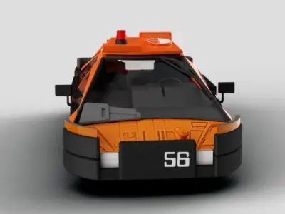 Dekards Sedan 3D model