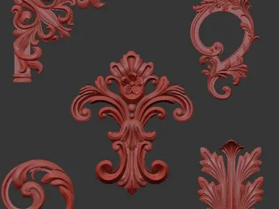 Trim Ornament 76 3D model