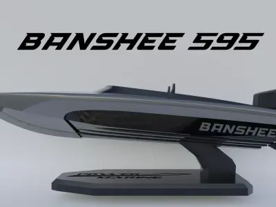Power Marine Banshee 595 3D Print 3D print model