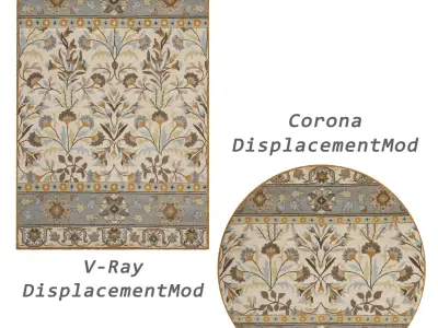 Rugs No 783 Low-poly 3D model