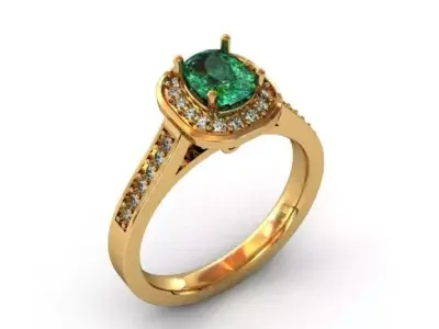 The Engagement Ring 3D print model
